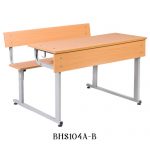Bàn ghế học sinh liền bàn BHS104A-B