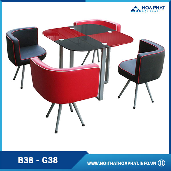 Bàn ghế cafe Hòa Phát HP5INFO B38-G38