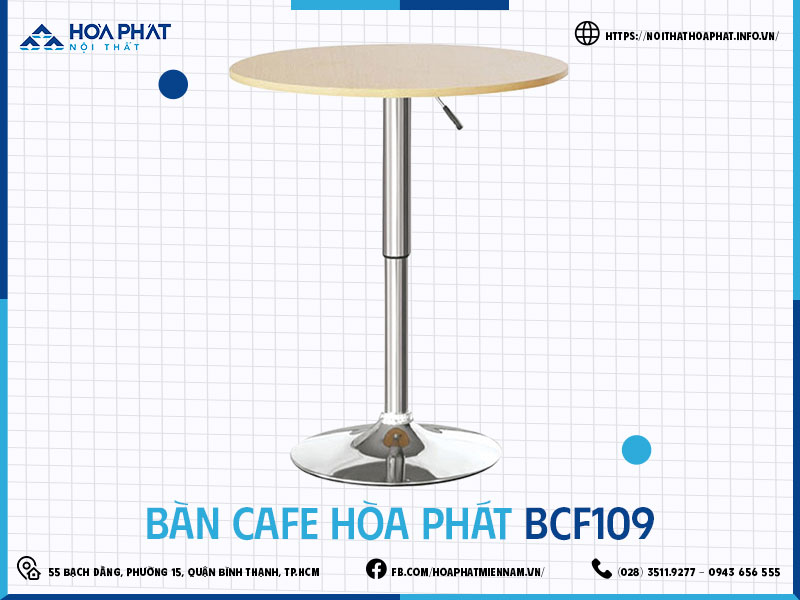 Bàn cafe Hòa Phát HP5INFO BCF109