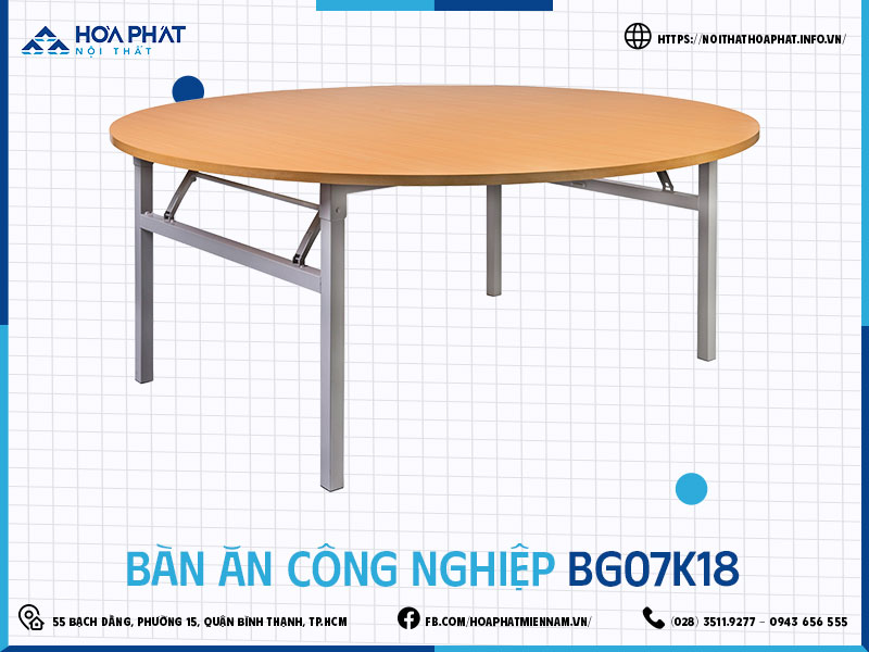 Bàn ăn công nghiệp Hòa Phát HP5INFO BG07K18