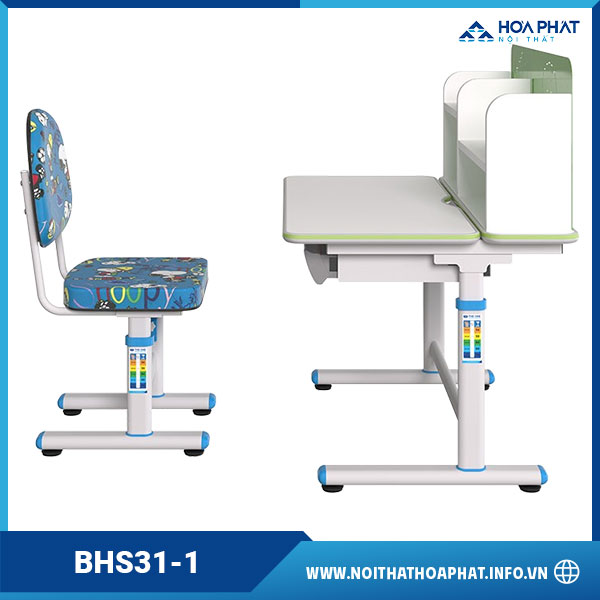 Bàn ghế học sinh Hòa Phát HP5INFO BHS31-1