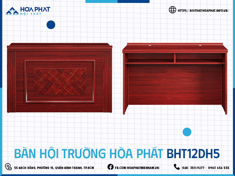 Bàn hội trường Hòa Phát HP5INFO BHT12DH5