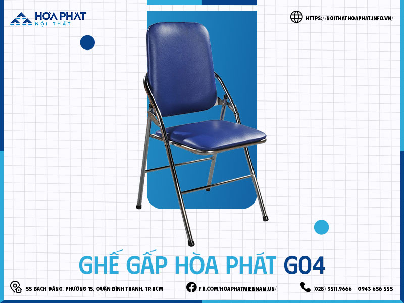 Ghế gấp Hòa Phát HP5INFO G04