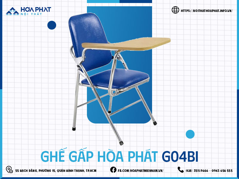 Ghế gấp Hòa Phát HP5INFO G04BI
