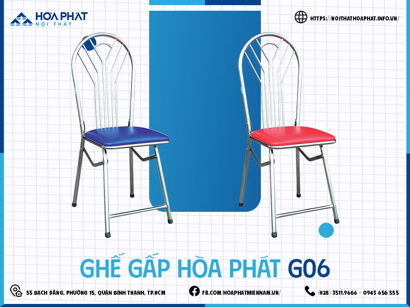 Ghế gấp Hòa Phát HP5INFO G06