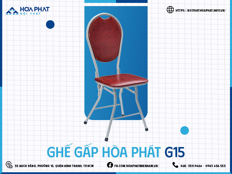 Ghế gấp Hòa Phát HP5INFO G15