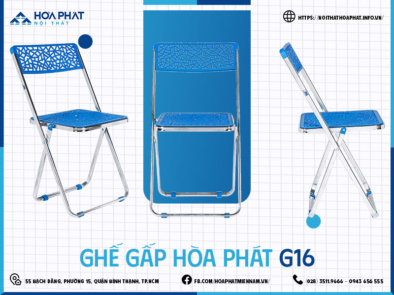 Ghế gấp Hòa Phát HP5INFO G16