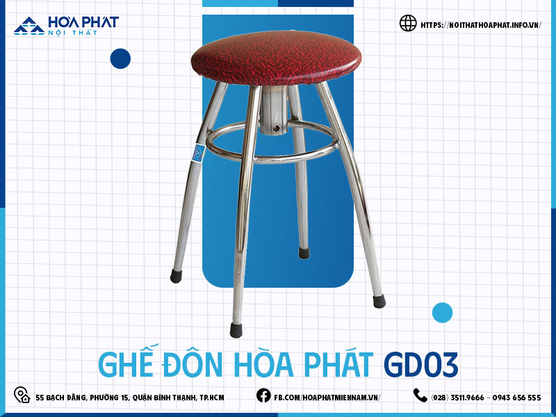 Ghế đôn Hòa Phát HP5INFO GD03