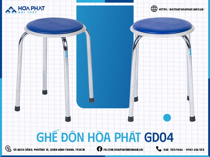 Ghế đôn Hòa Phát HP5INFO GD04