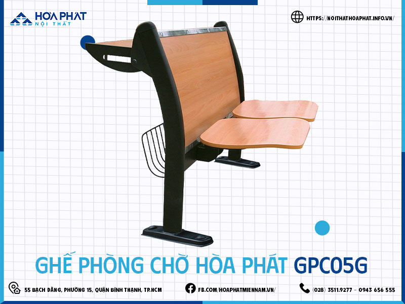 Ghế phòng chờ Hòa Phát HP5INFO GPC05G