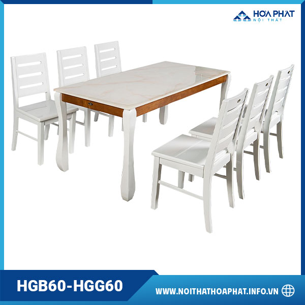 Bàn ghế ăn Hòa Phát HP5INFO HGB60-HGG60