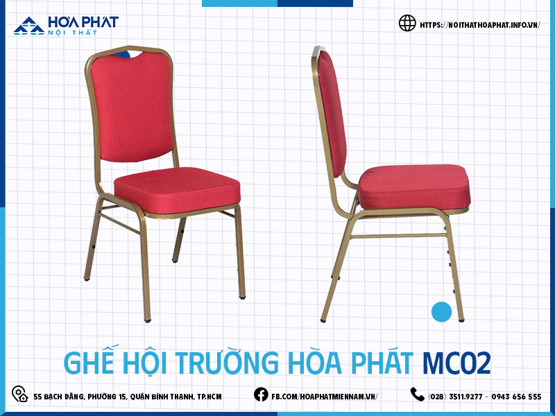 Ghế hội trường Hòa Phát HP5INFO MC02