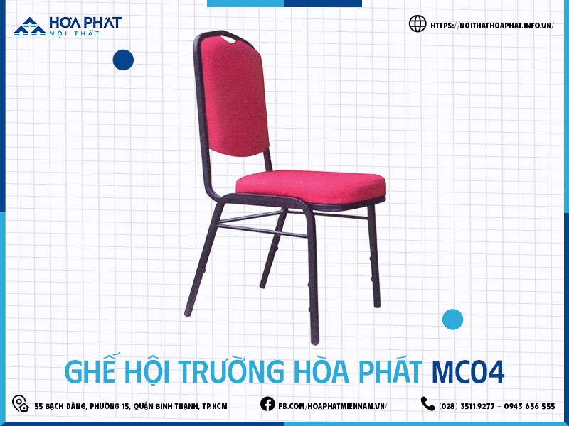 Ghế hội trường Hòa Phát HP5INFO MC04