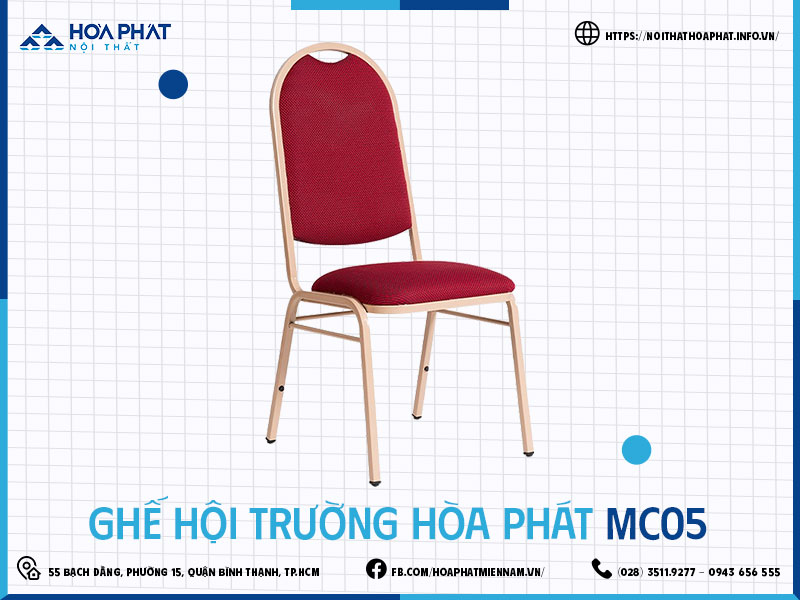 Ghế hội trường Hòa Phát HP5INFO MC05