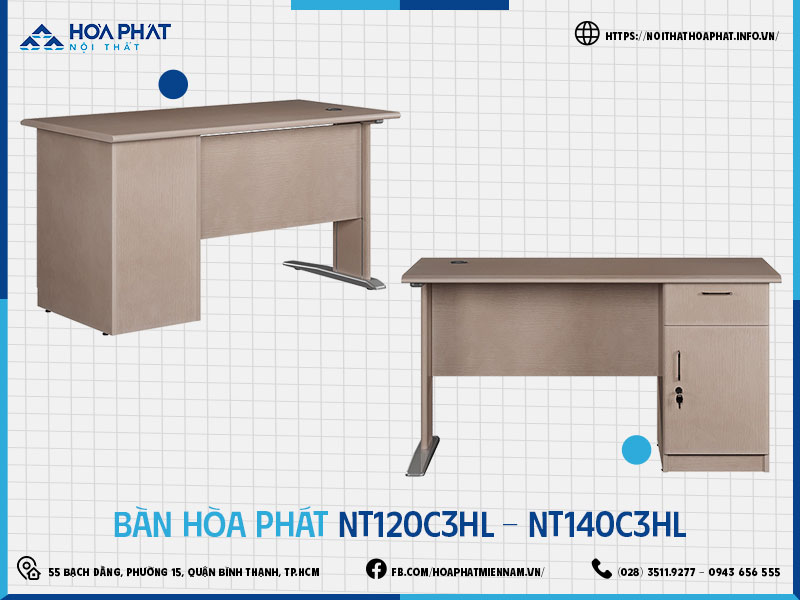 Bàn Hòa Phát HP5INFO NT120C3HL-NT140C3HL