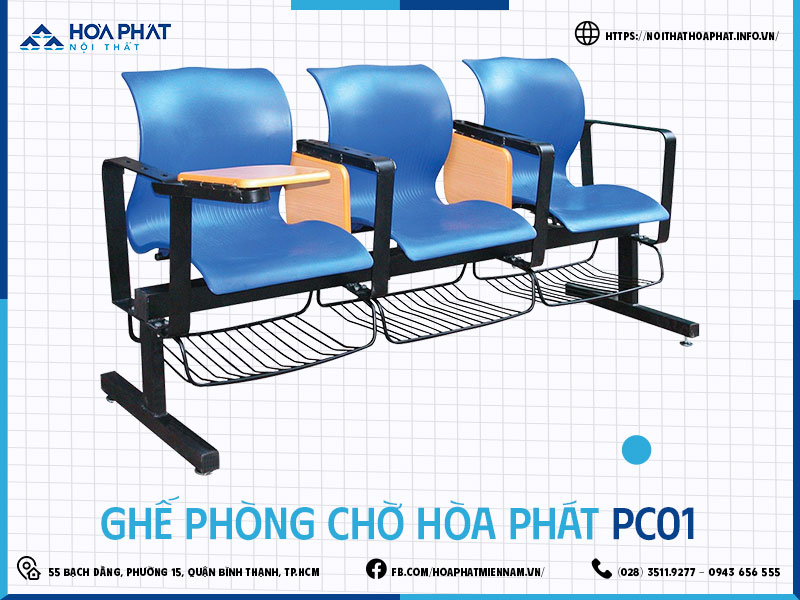 Ghế phòng chờ Hòa Phát HP5INFO PC01