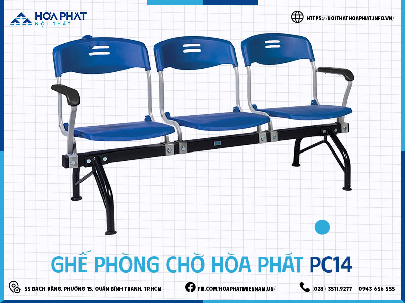 Ghế phòng chờ Hòa Phát HP5INFO PC14