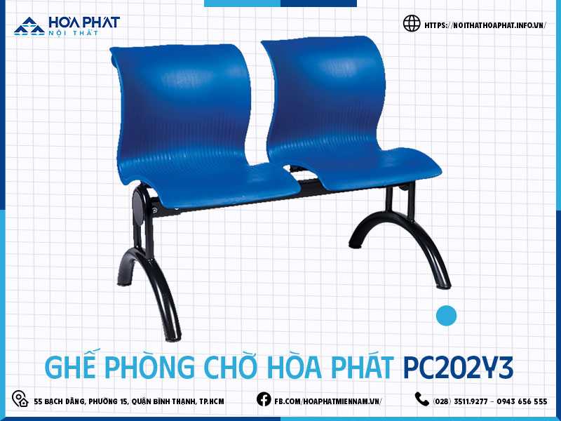 Ghế phòng chờ Hòa Phát HP5INFO PC202Y3