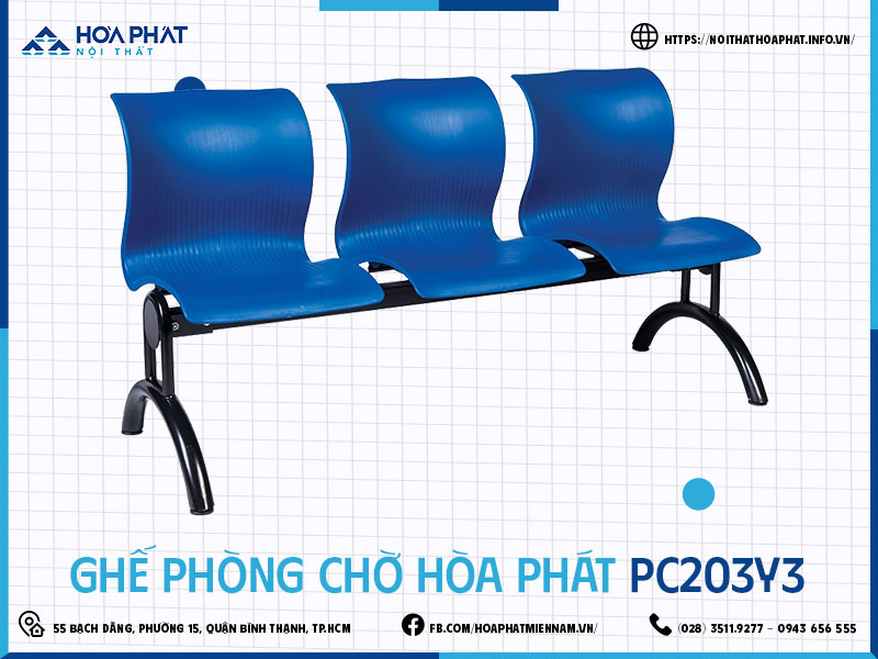 Ghế phòng chờ Hòa Phát HP5INFO PC203Y3