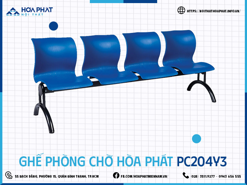 Ghế phòng chờ Hòa Phát HP5INFO PC204Y3