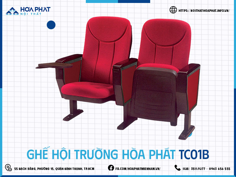 Ghế hội trường Hòa Phát HP5INFO TC01B