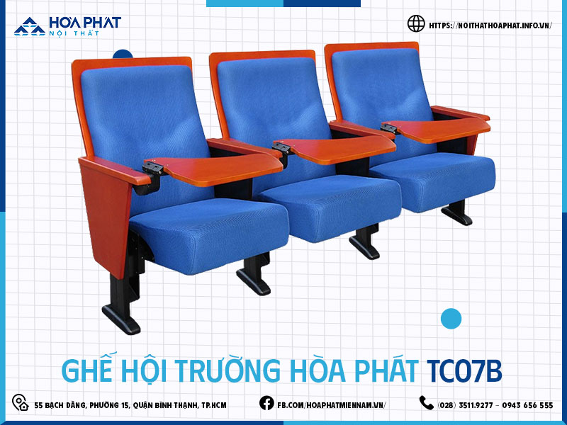 Ghế hội trường Hòa Phát HP5INFO TC07B