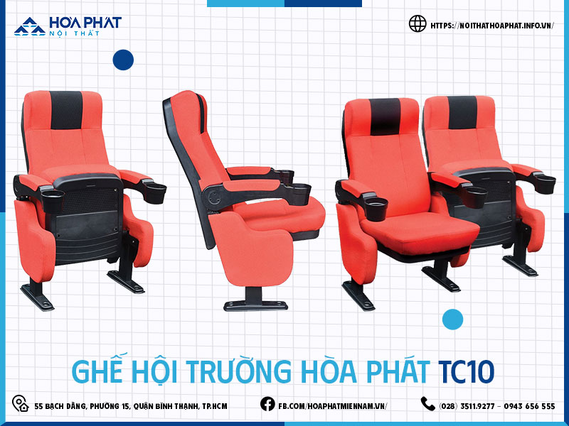 Ghế hội trường Hòa Phát HP5INFO TC10