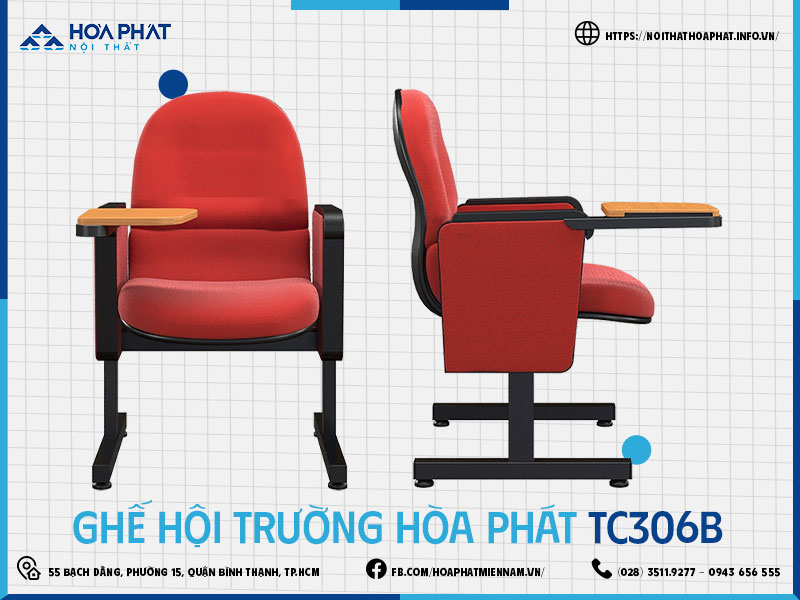 Ghế hội trường Hòa Phát HP5INFO TC306B