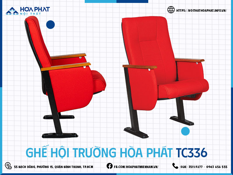 Ghế hội trường Hòa Phát HP5INFO TC336