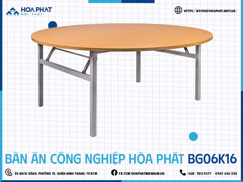 Bàn ăn công nghiệp Hòa Phát HP5INFO BG06K16