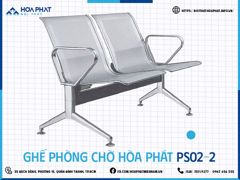 Ghế phòng chờ Hòa Phát HP5INFO PS02-2