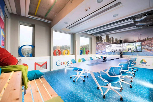 thiết kế văn phòng google