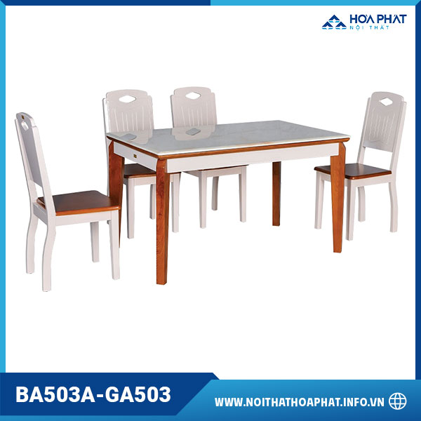 Bàn ghế ăn Hòa Phát HP5INFO BA503A-GA503
