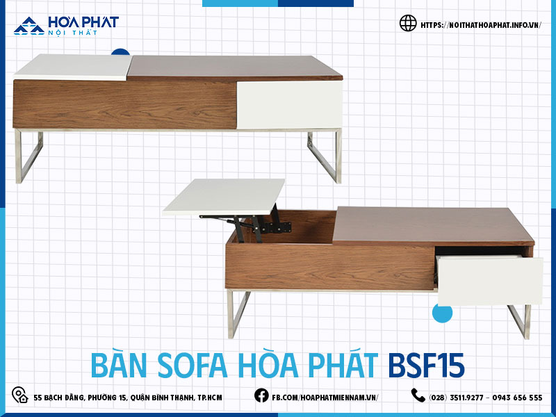 Bàn Sofa Hòa Phát HP5INFO BSF15
