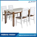 Bàn ghế ăn Hòa Phát HP5INFO HGB64A-HGG64