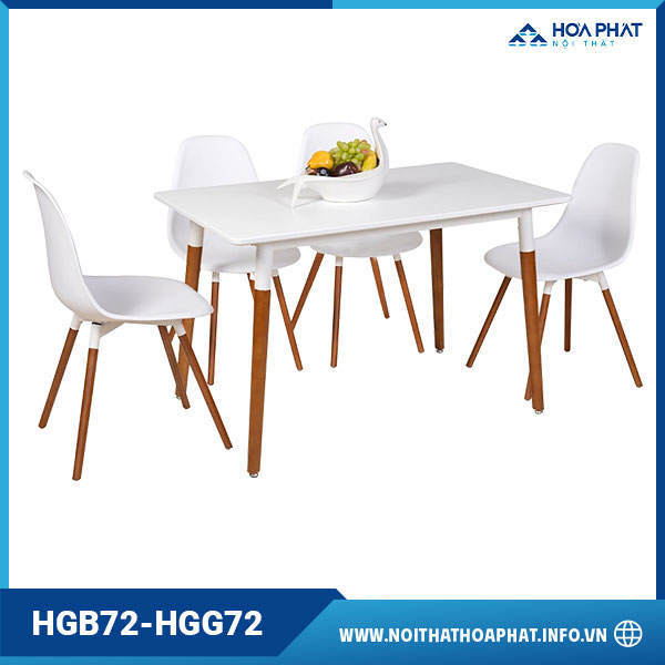 Bàn ghế ăn Hòa Phát HP5INFO HGB72-HGG72