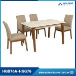 Bàn ghế ăn Hòa Phát HP5INFO HGB76A-HGG76