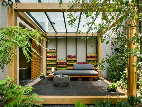 15 ý tưởng thiết kế nhà có không gian xanh độc đáo - Nội Thất Hòa ...