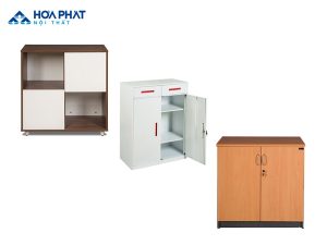 tủ hồ sơ thấp hòa phát