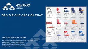 Báo giá Ghế gấp Hòa Phát