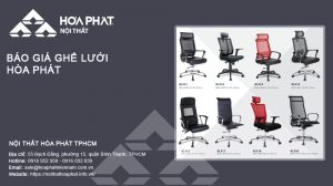 Báo giá Ghế lưới Hòa Phát