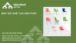 Báo giá Ghế tựa Hòa Phát