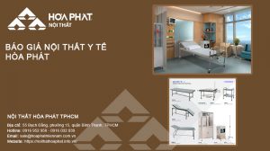 Báo giá Nội thất y tế Hòa Phát