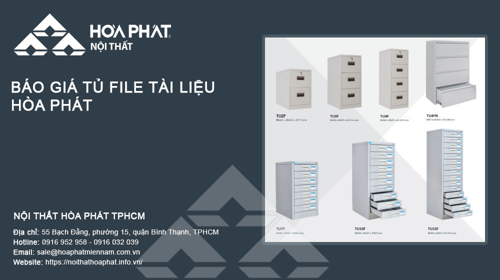 Báo giá Tủ file tài liệu Hòa Phát
