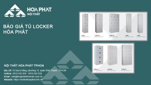 Báo giá Tủ locker Hòa Phát