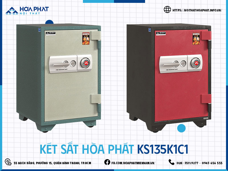 Két sắt Hòa Phát HP5INFO KS135K1C1