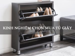 chọn mua tủ giày