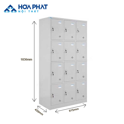 kích thước tủ locker Hòa Phát