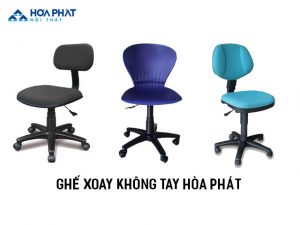 ghế xoay không tay Hòa Phát