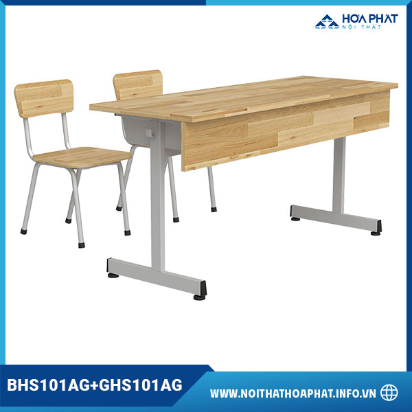 Bàn ghế học sinh Hòa Phát HP5INFO BHS101AG-GHS101AG